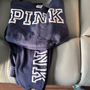 PINK Victoria's woman sweat suit, string missing out of  pants not kids, woman